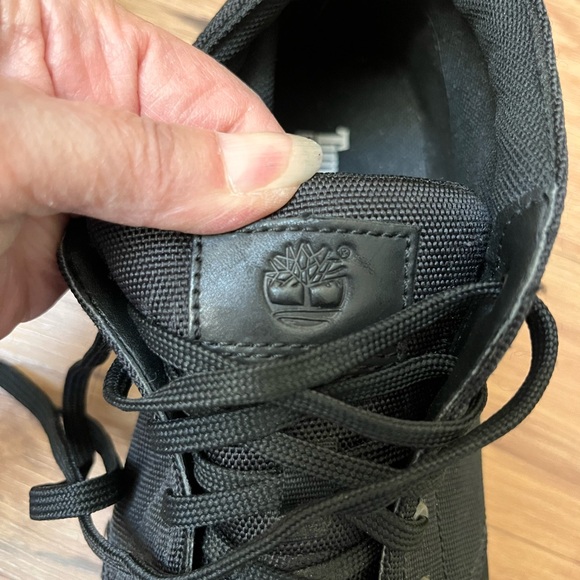 Timberland leather/canvas oxfords, size 10 - Picture 5 of 5